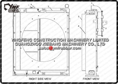 Mua 2364430  Thiết bị gia đình nặng Radiators 320C Phụ tùng Máy đào Vật liệu Nhôm online manufacture