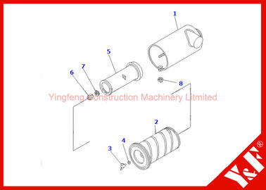 Mua Durable Excavator Parts Air Cleaner Assy 6206 - 83 - 7510 600 -181 - 6050 600 - 181 - 6540 online manufacture