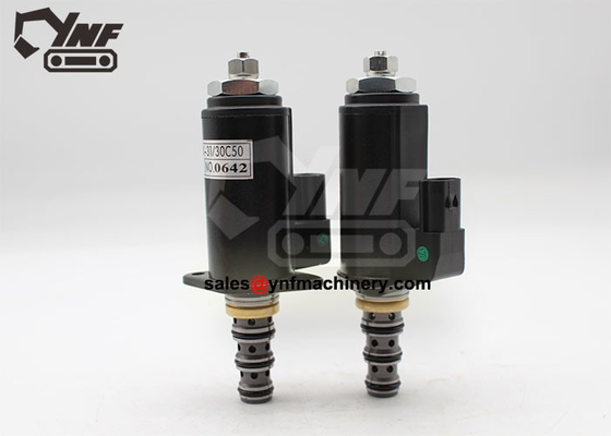 Bơm thủy lực SK15SR PU07001 Van điện từ hai tốc độ cánh tay nhỏ YJ35V00004F1