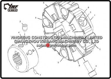 Máy đào  330D 330D & 330D L EAH00001-UP Được cung cấp bởi C9 Engine Hydraulic System 2870169
