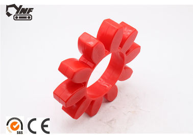 Bộ phận động cơ máy xúc linh hoạt PU Rubber Spider Khớp nối tiêu chuẩn hoặc không chuẩn