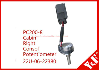 Phụ tùng máy đào Komatsu Komatsu PC200-8 Khoang chứa bên phải Consol 22U-06-22380