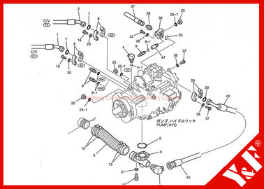 KOBELCO SENSOR PRESS LC52S00012P1 Excavator Accessories High Pressure Sensor