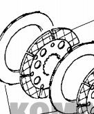 Friction Brake plate Paper Based Komatsu DISC CA0132690 for Heavy equipment
