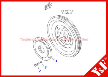 Komatsu Excavator Coupling 203-01-67160 Main Power Take Off
